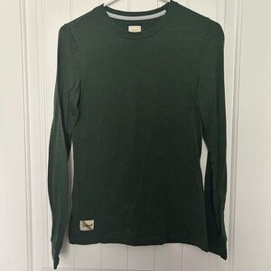 Tracksmith Harrier longsleeve merino wool tee